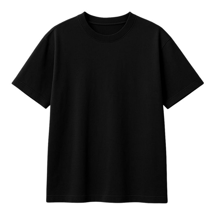 Sıfır Yaka Oversize T-shirt